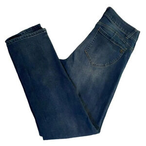 Democracy‎ AB Technology 8 stretch distressed blue jeans